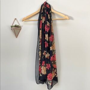 🌷5/$20🌷 Floral Sheer Scarf
